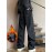 Men's Vintage-Inspired Fleece-Lined Jeans - Casual Straight Leg Denim for Fall/Winter, Machine Washable