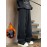 Men's Vintage-Inspired Fleece-Lined Jeans - Casual Straight Leg Denim for Fall/Winter, Machine Washable