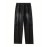 Men's Loose Gradient Color Denim Trousers With Pockets, Causal Drawstring Cotton Blend Jeans For Outdoor Activities