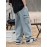 Men's Casual Loose-Fit Jeans with Unique 3D Pocket Design - Cotton Blend, Non-Stretch Denim for Spring/Fall