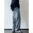 Men'S Casual Denim Jeans with Ripped Details, Mid Waist Regular Fit Non-Stretch Solid Color Jeans with Pockets, Zipper Fly All-Season Cotton Blend Denim for Outdoor Weekend Activities
