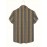 Men's Ethnic Style Geometric Pattern 3D Print Casual Shirt, Button Front Short Sleeve Top, Men's Clothes For Daily Wear/Party