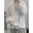 Trendy Cable Sweatshirt, Men's Casual Solid Crew Neck Sweatshirt For Men Fall Winter